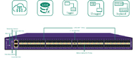 İki yönlü bant genişliği ağ paketi broker per flow / per port / per VLAN