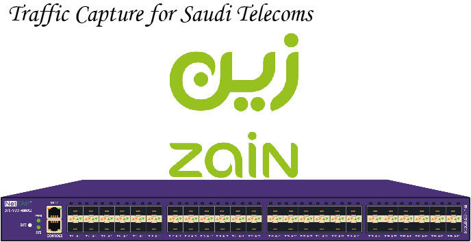 Zain Cloud Suudi Arabistan Telekom için Ağ Paket Yakalama Araçları NPB